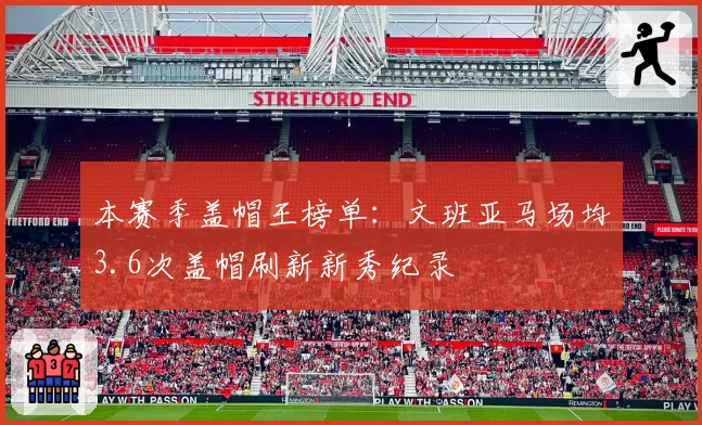 本赛季盖帽王榜单：文班亚马场均3.6次盖帽刷新新秀纪录